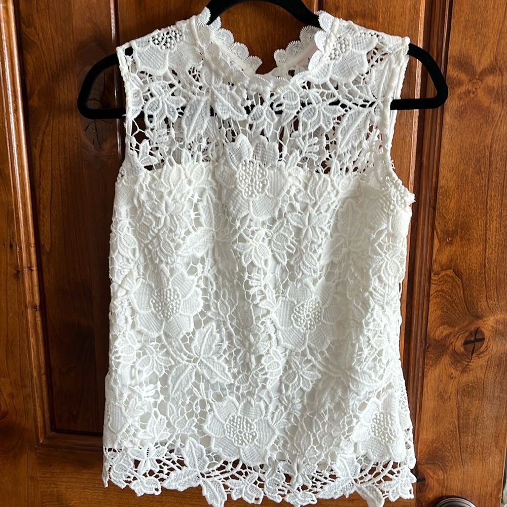 Nanette Lapore Illusion Top with Grograine ribbon